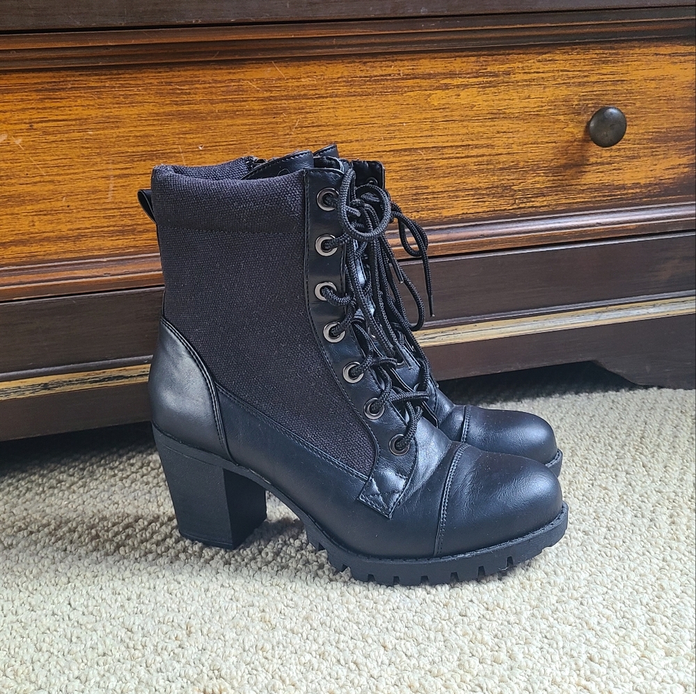 XOXO Heel Boots